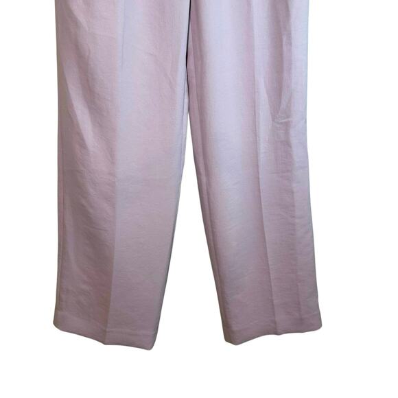 WILFRED Aritzia The Effortless Pant Size 2 Pale Lavender Wide Leg Pleated Career - Picture 4 of 11